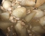 里芋と大根のひき肉あんかけ作り方8写真