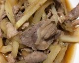 煮ないで出来る大根と豚肉の炒め物作り方3写真