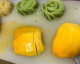 簡単華やか❀フルーツ花のバースデーケーキ作り方3写真
