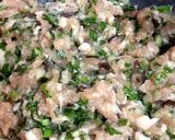 厚揚げの肉詰め ヌクマムのタレ ベトナム作り方3写真