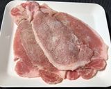 豚ロースの薄切り、とまドレ焼き作り方2写真