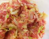 ちょっぴりヘルシー♪豚小間肉のメンチカツ作り方3写真