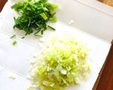 ご飯が進む♪塩ねぎダレの鶏つくね作り方1写真