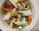 お一人様洋風梅味噌味根菜たっぷり野菜炒作り方15写真