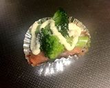 鮭とブロッコリーのマヨチーズ焼♡作り方2写真