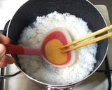 お味噌がまろやか＊お腹に優しいたまご雑炊作り方5写真