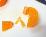 オレンジのお洒落な切り方～パーティーに～作り方5写真