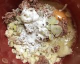 コンビーフ♡おから蒸しパン作り方1写真