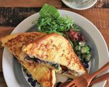 具だくさん過ぎる❗ごま昆布のホットサンド作り方7写真