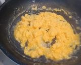スパムと玉ねぎのスクランブルエッグ作り方7写真