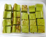 糖質オフ！大豆粉抹茶チーズケーキ作り方13写真