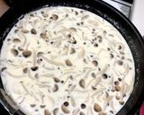 生鮭としめじのクリームパスタ作り方6写真