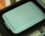 グリラーで トマトチーズハンバーグ作り方7写真