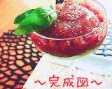とろりん美味♡柿とマグロの洋風ユッケ作り方8写真
