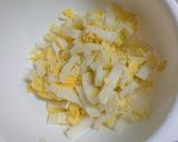白菜のゴママヨ和え☆作り方1写真