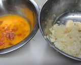 美味しい✨ぽてーとサーモン卵焼き作り方3写真