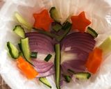《鍋なし》紫玉ねぎでポテトサラダケーキ♪作り方5写真