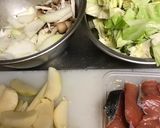 鮭と野菜の味噌鍋作り方1写真