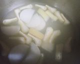 蕪と薄揚げのスープ生姜風味作り方3写真