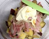 さつまいもとベーコンのカレーマヨサラダ作り方5写真