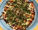 大豆粉とおからパウダーのお好み焼き作り方5写真