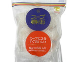ゆず胡椒鶏だんごの和風はるさめスープ作り方5写真