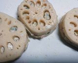 市販のすり身deレンコンのはさみ揚げ作り方3写真