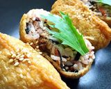 ひじきご飯いなりと豚汁のお弁当♪♪作り方1写真