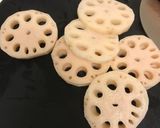とりゴボウの挟みレンコン焼き作り方1写真