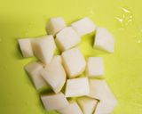 フジッコごま昆布揚げ揚げポテサラサンド作り方1写真