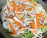 豚肉と白菜の餅入りミルフィーユ鍋作り方2写真