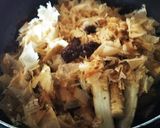 居酒屋レシピ☆磯香る牛蒡と牡蠣のかき揚げ作り方3写真