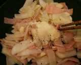 かぶとベーコンのチーズハーブ炒め作り方5写真