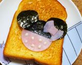ミッキー♡トースト作り方5写真