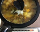 母の味真似てジャガイモとタマネギの卵とじ作り方7写真