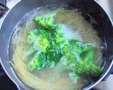 鯖缶とブロッコリーのスパゲッティ作り方2写真