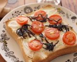 ふじっ子煮deチーズトースト作り方5写真