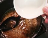 厚揚げと牛肉クルクル煮ナメコあんかけ作り方7写真