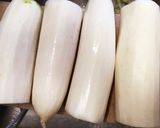 簡単おいしい柿と大根の漬け物作り方1写真