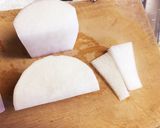 簡単おいしい柿と大根の漬け物作り方2写真