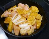 簡単！おひとりチーズタッカルビ☆薩摩芋作り方5写真