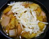 簡単！おひとりチーズタッカルビ☆薩摩芋作り方6写真