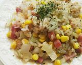 お弁当(11/15)コーンバター醤油炒め作り方1写真