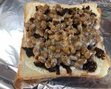 ふじっ子の和風納豆チーズトースト作り方3写真