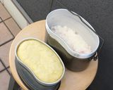 同時に作れる飯盒リゾットと飯盒蒸しパン作り方11写真