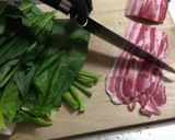 簡単美味しい豚野菜の酒蒸し。作り方2写真