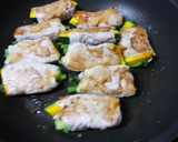 かぼちゃと小松菜の肉巻き♪甘く照り照り♪作り方7写真