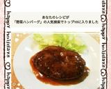 野菜たっぷり照り焼きハンバーグ★作り方12写真
