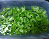 ゴーヤの卵炒め♪オイスターソースで♪作り方1写真