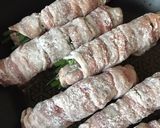 簡単【ピリ辛豚野菜巻き（焼肉のたれ味）】作り方5写真